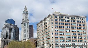 Custom House Tower in Boston, Massachusetts