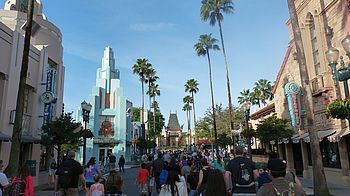 Hollywood Boulevard, Hollywood Studios/Disneyland Florida Hollywood Boulevard in den Hollywood Studios im Disneyland Florida