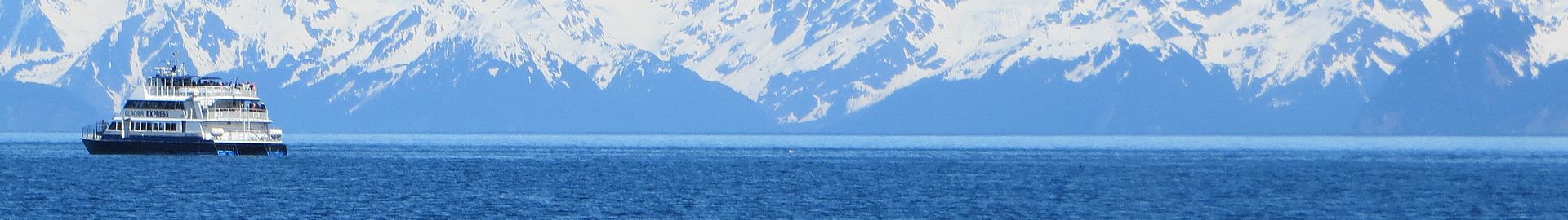 Schiff im Kenai Fjords Nationalpark