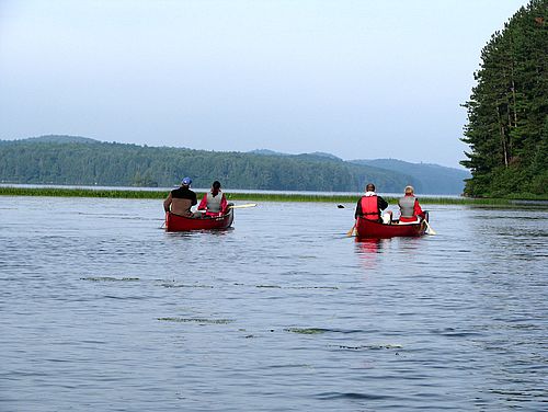 Kanutour in Kanada