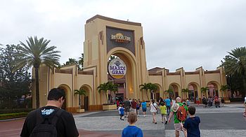 Eingang zu den Universal Studios Florida in Orlando