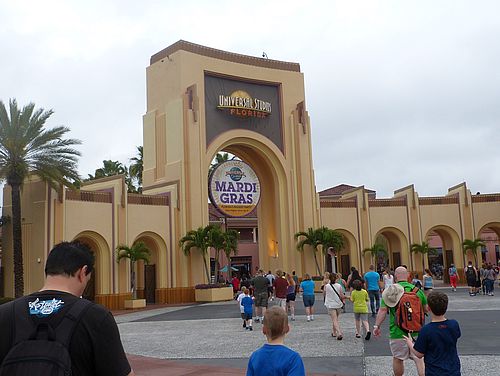 Eingang zu den Universal Studios Florida in Orlando