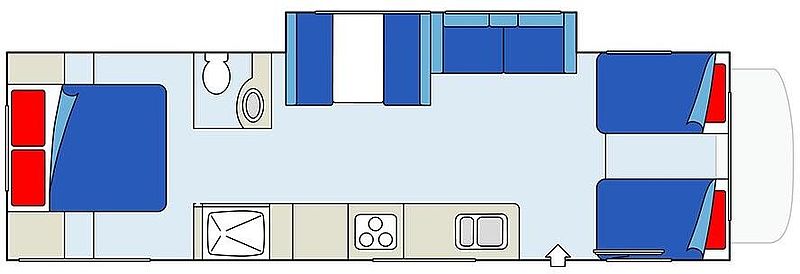 Grundriss Tag Maxi Plus Motorhome
