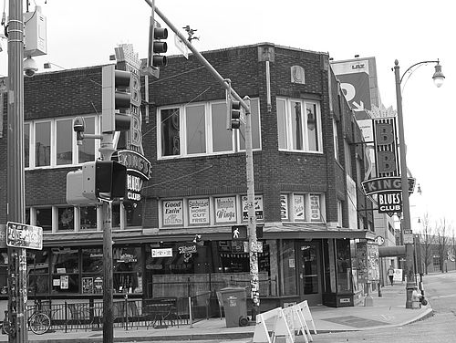BB King's Blues Club in der Beale Street in Memphis