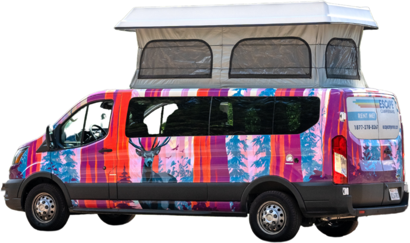Camper Del Mar mit Dachzelt