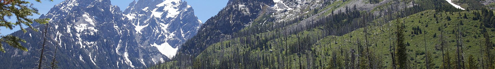 Wandern im Grand Teton Nationalpark im Westen der USA