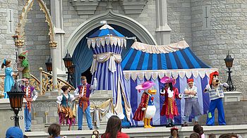 Aufführung Peter Pan, Magic Kingdom/Disneyland Florida Aufführung von Peter Pan im Magic Kingdom im Disneyland Florida