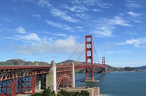 Golden Gate Bridge in San Francisco