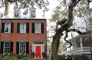 John Scudder House im Historic District in Savannah