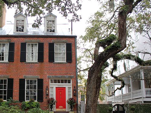 John Scudder House im Historic District in Savannah